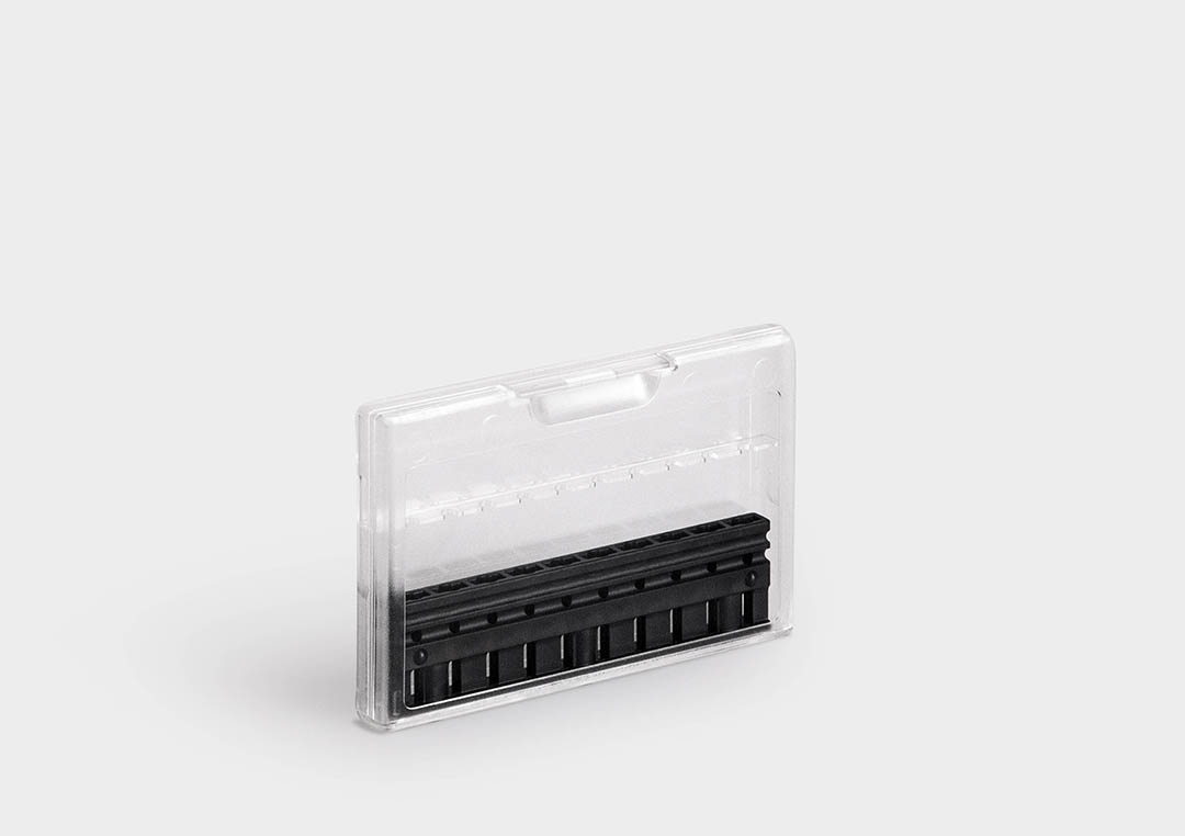 MicroBox MB 10 MicroBox MB 1: a high quality single packaging for micro tools, precision milling cutters and drills.